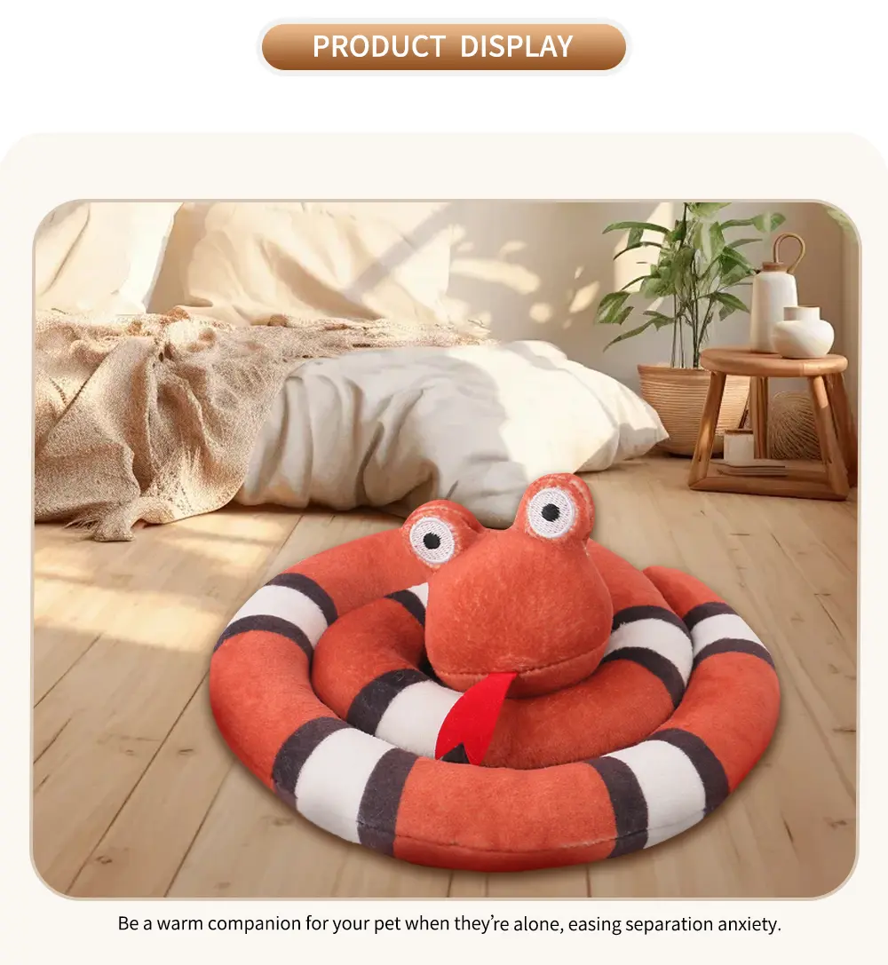 A Snake-Shaped Plush Pet Toy Specifically Designed For Dog Lovers—Snack (8)