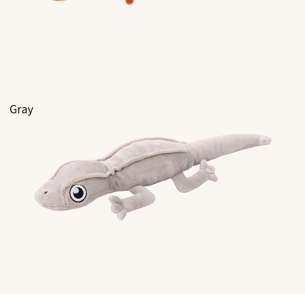 Dog Plush Toy With A Creative Lizard Design, Accompanying Growth (12)