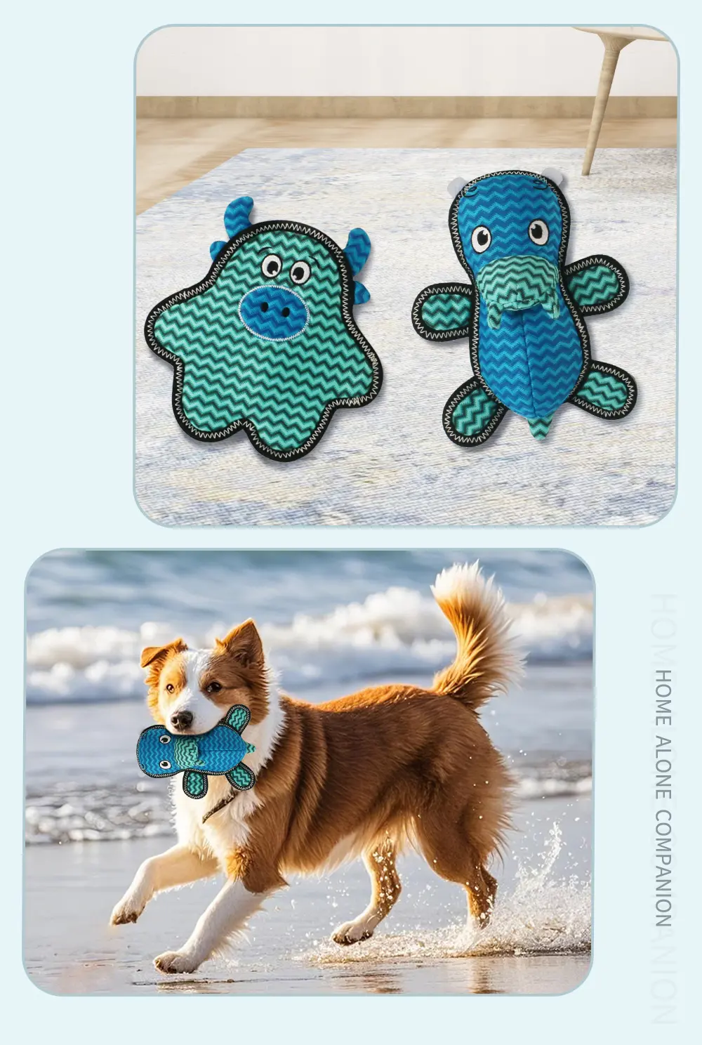 Dog Interactive Plush Toy Series, Diverse In Fun, Safe For Chewing, And Enhances Emotional Bonds:Lobste, Hipop Bone, Oblate Calf B (7)
