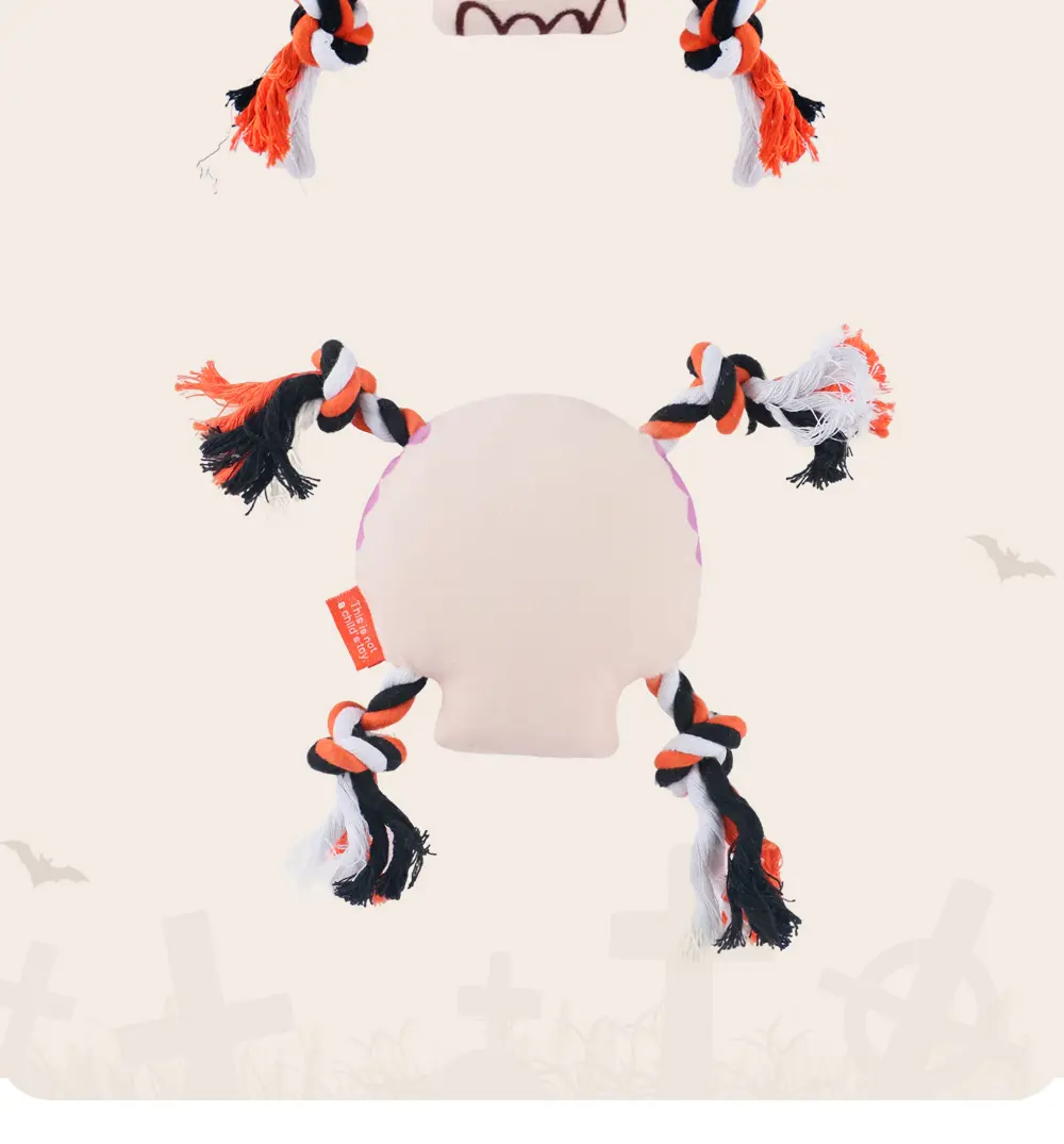 Halloween knoted plush dolls