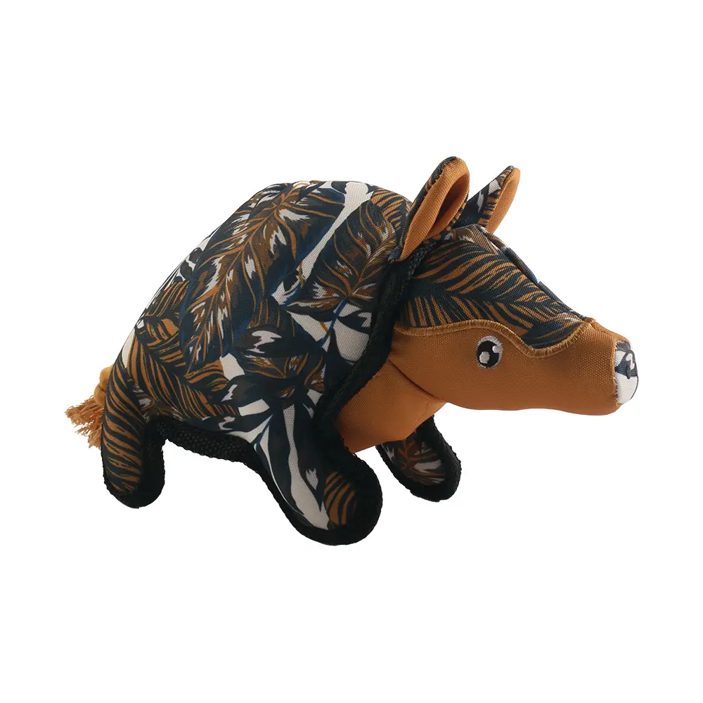 Latest Rope Plush Toys 3D Knotted Anteater, 3D Knotted Rhino, 3D Knotted Armadillo (3).jpg