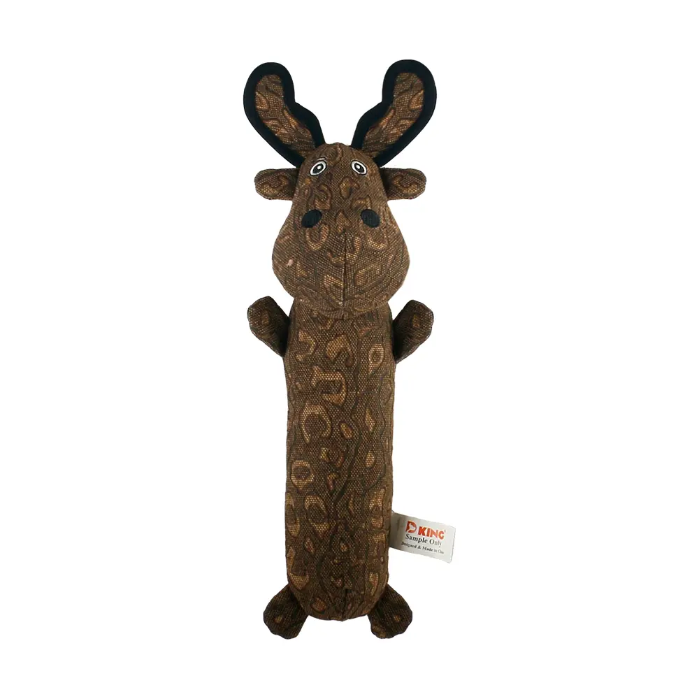 2025 New Product Classic Animal Shape Sturdy Dog Toy Collection Stand-up Deer