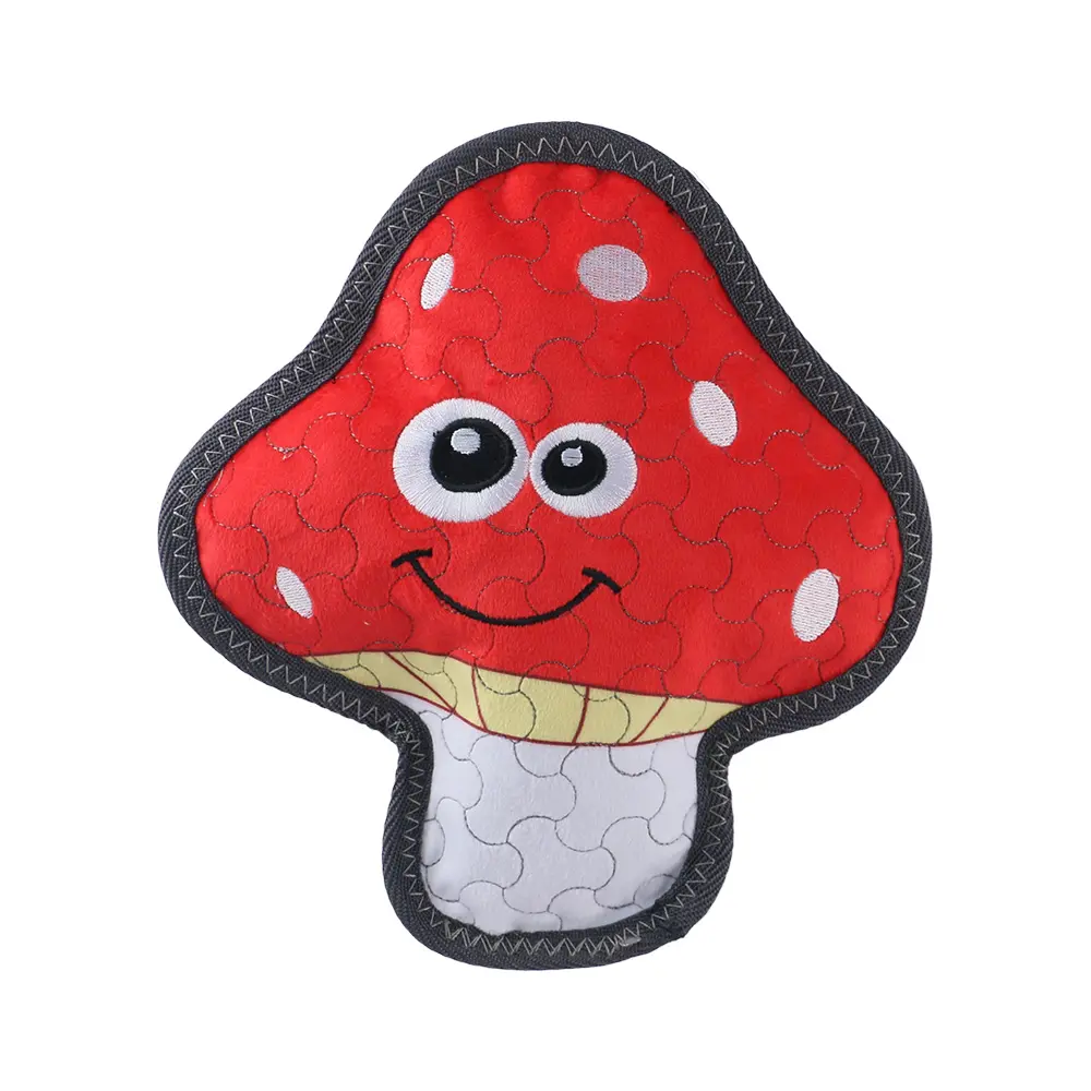 Explore the Latest Dog-Themed Plush Toy Series dogs: Red mushroom, Broccoli, Avocado Omelet