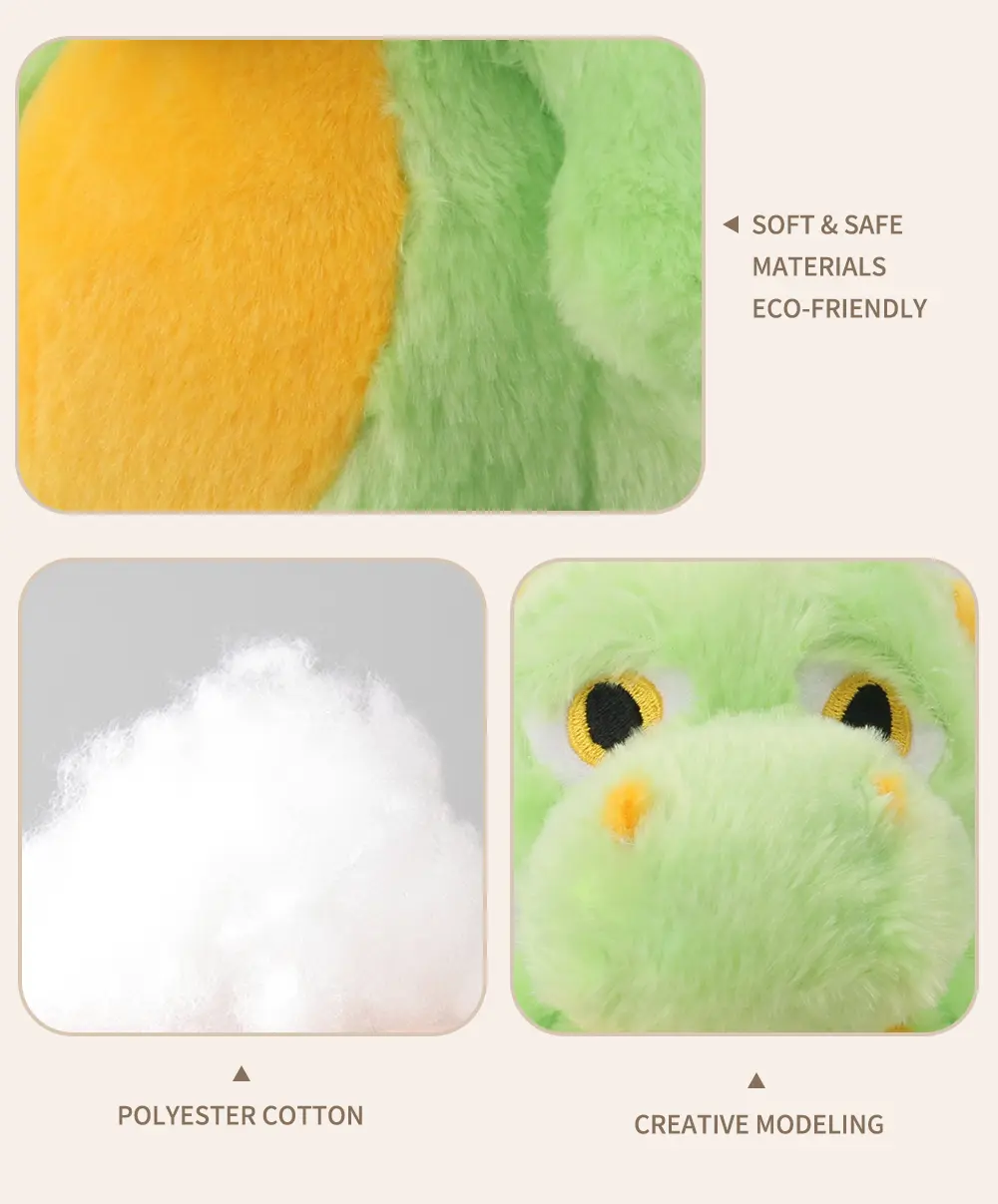 Plush Dragon-Shaped Pet Toys Are Adored By Pets, Featuring Soft Texture, Safe Materials, And Durable Construction For Endle (3)