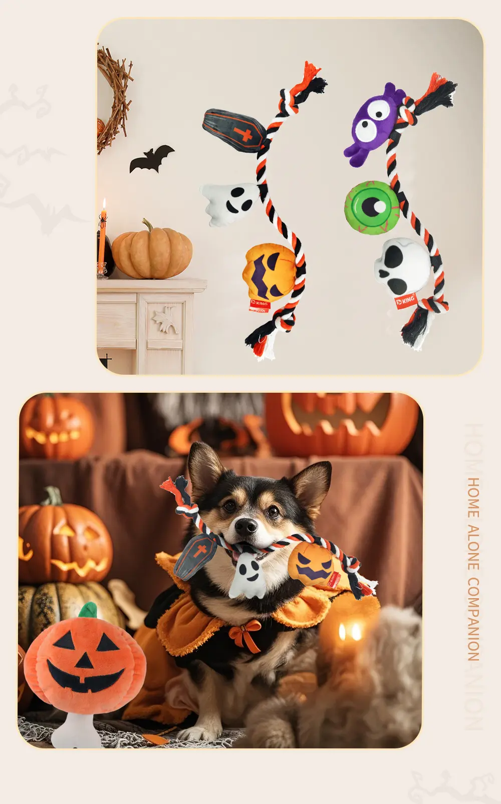 Halloween knoted plush dolls2