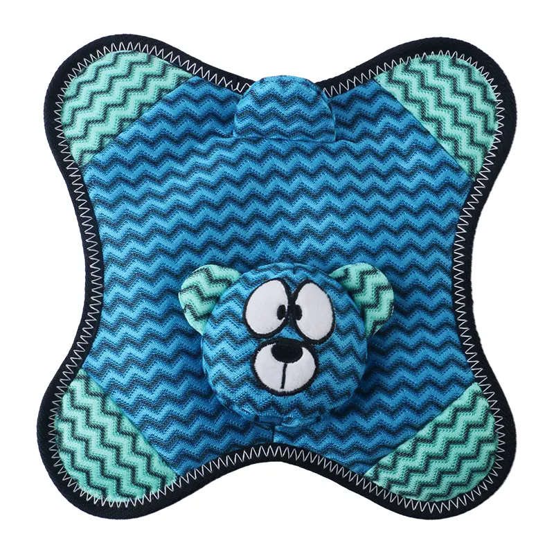A Newly Designed Line Of Unique Plush Toys Specifically Tailored For Pets: Bear Frisbee, Kolar Frisbee, Fox Frisbee, Elephant Frisbee