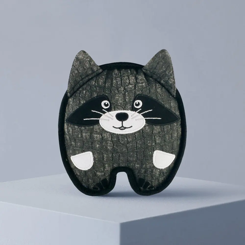 2025 New Product Classic Animal Shape Sturdy Dog Toy Collection 3D Raccon (2).jpg