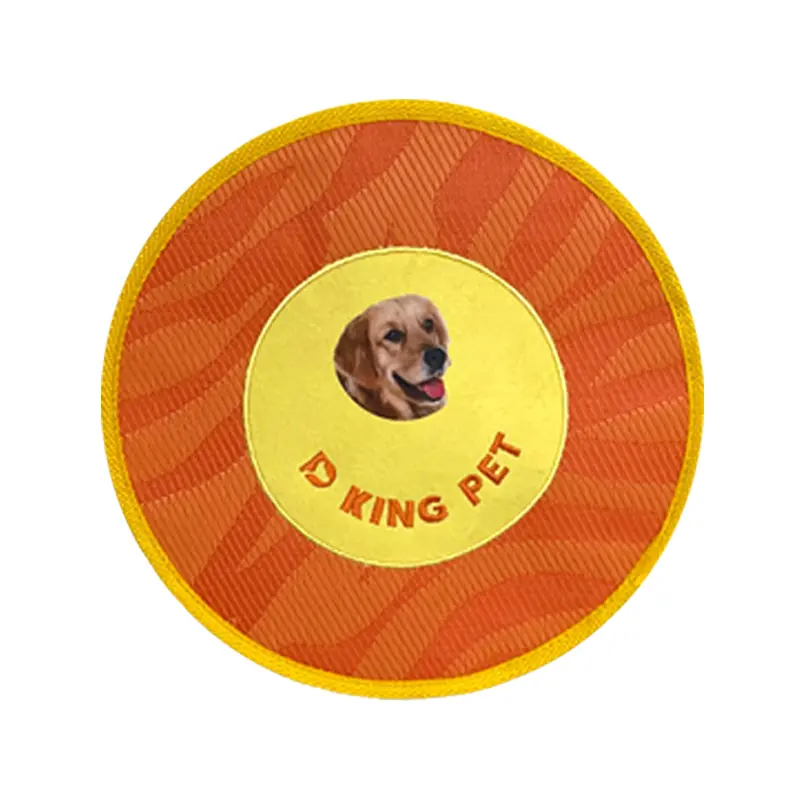 Round Pie Frisbee: soft, unique, durable, fun, strengthens bond.