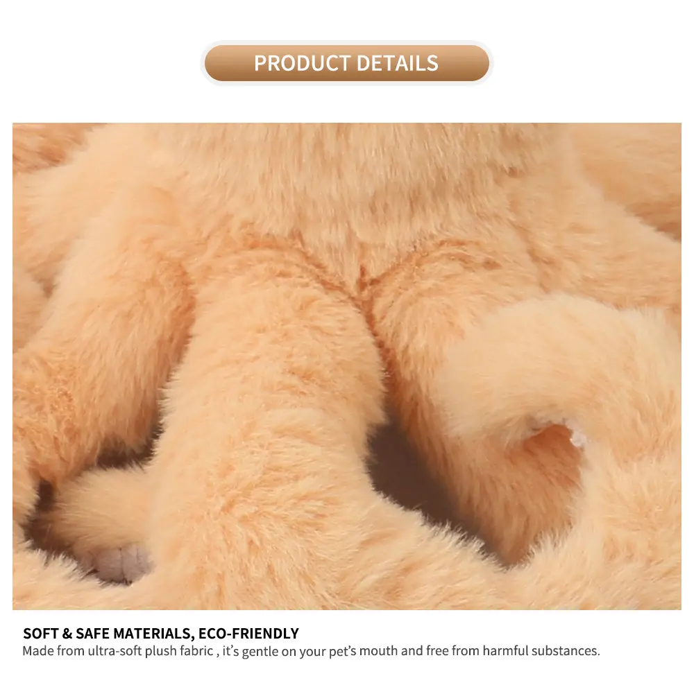 Octopus Plush Toy Safe, Comfortable, Stimulates Curiosity, Enhances Bonding, Durable (16)