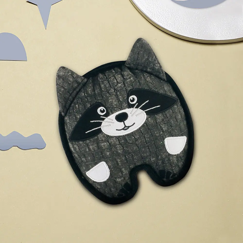 2025 New Product Classic Animal Shape Sturdy Dog Toy Collection 3D Raccon (3).jpg