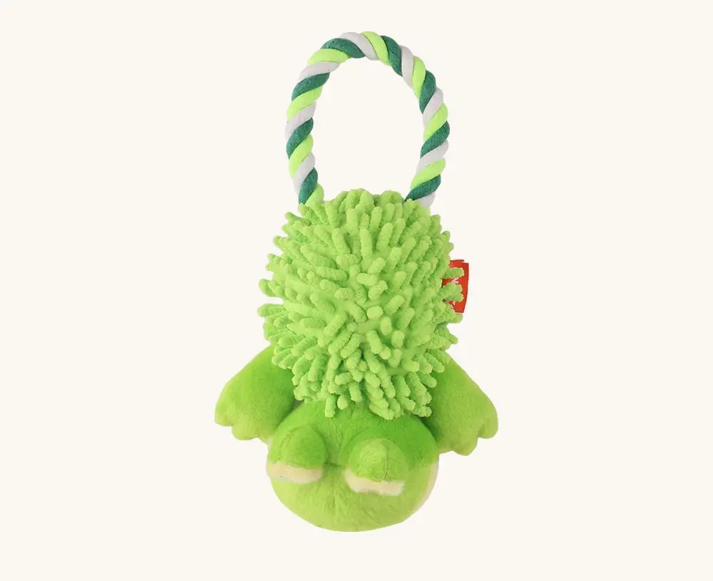 Pet Rope Toy Combines cute animals with rope, safe and comfortable
