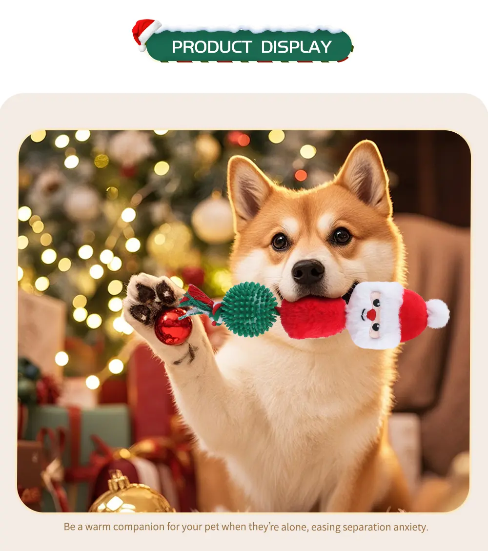 The Christmas-Themed Doggy Plush Toys Perfectly Blend The Joy of The Holiday Season With The Adorability of Pets Konted Reindeer, Konted Snowman, Kon (6)