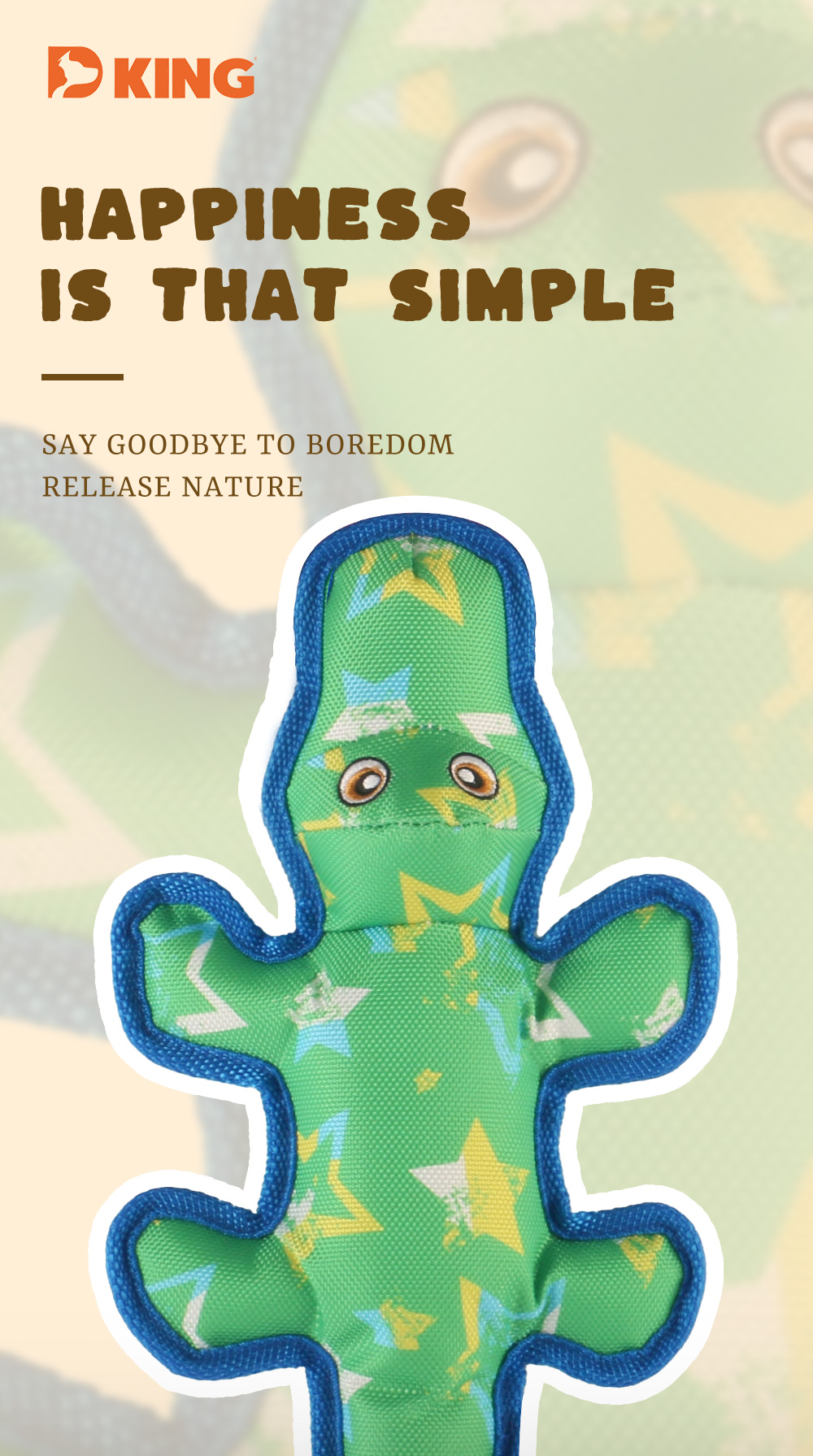 Soft, Safe, Interactive Dog Toys Excel:Sea Horse,Bear Frisbee,Chameleon,Snake (11)