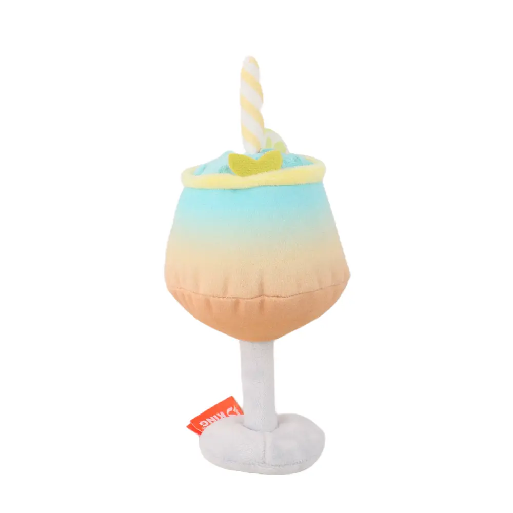 Adorable Drink-themed Plush Toys for Pet Owners