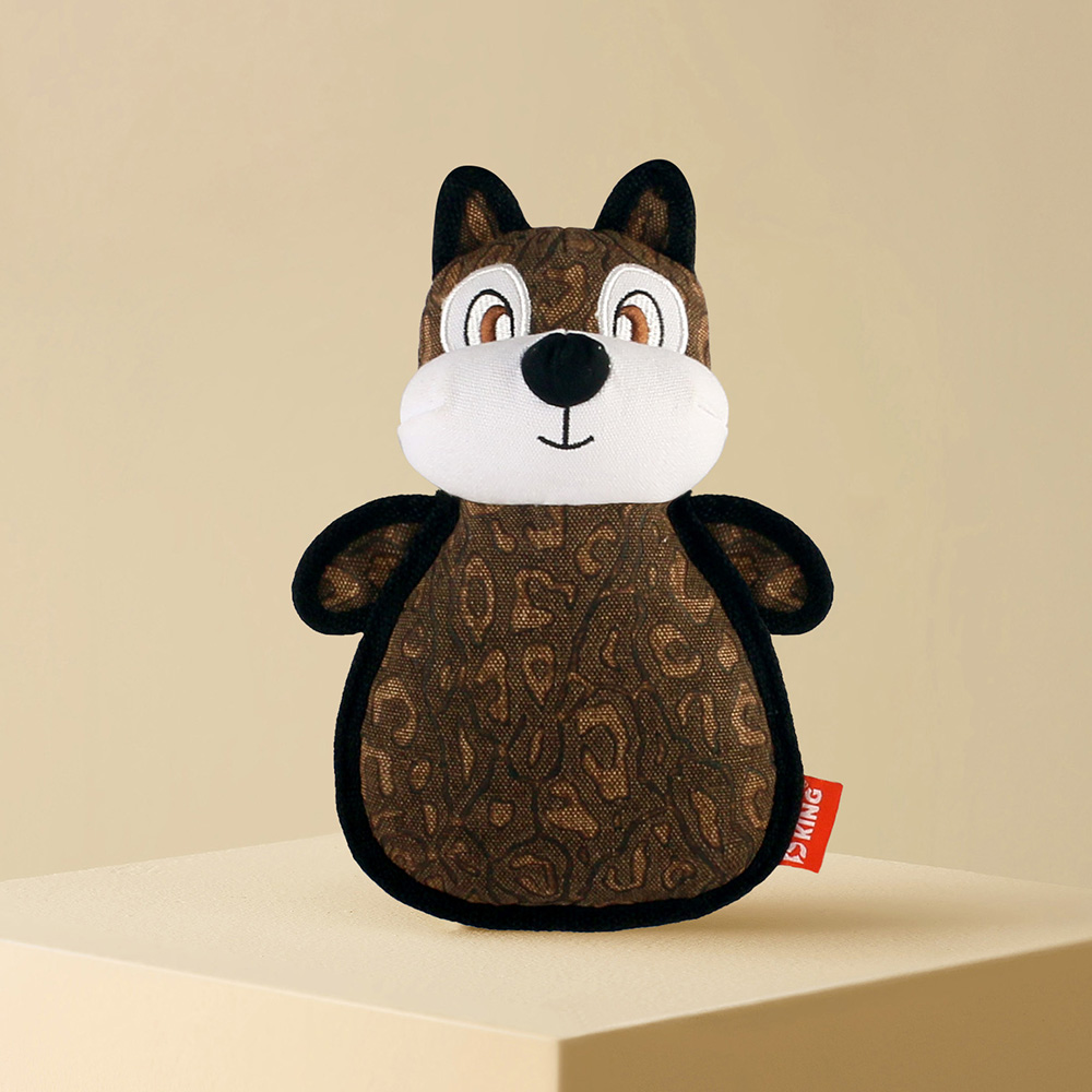 2025 New Product Classic Animal Shape Sturdy Dog Toy Collection Oblate Body Squirrel (2).jpg