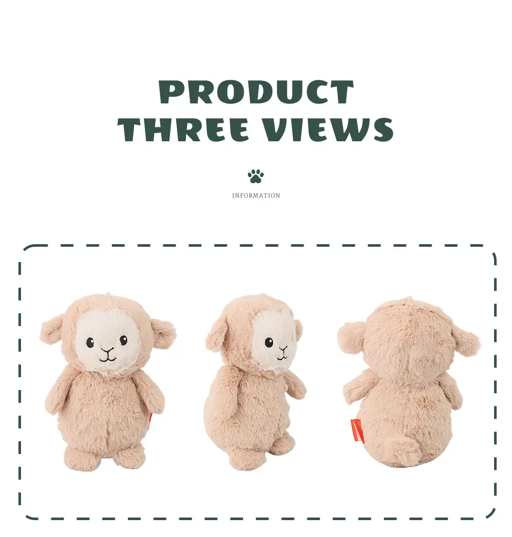 Cute Animal Plush Toy Series adorable designs, cozy companionship, soft and durable Sheep, Duck, Rabbit (8)