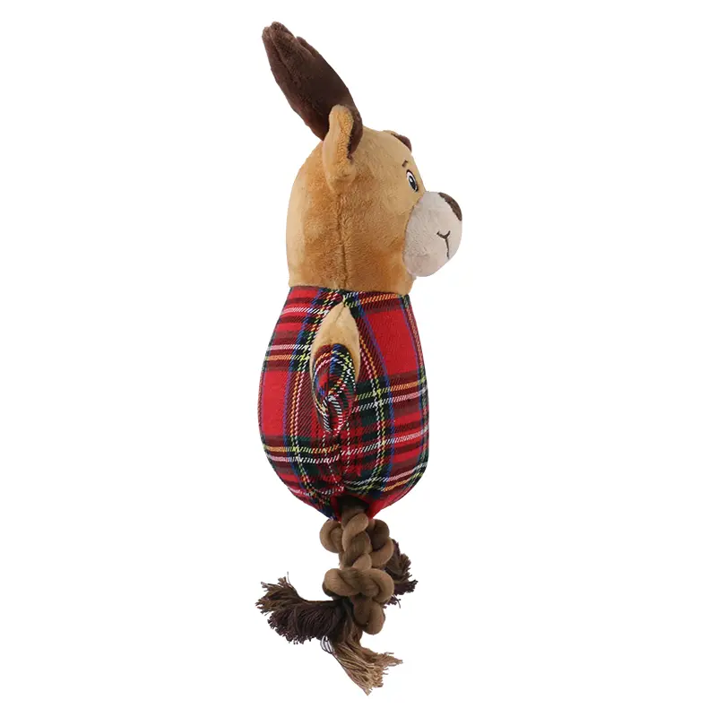 Christmas Series Characteristic Squeaky Plush Toys, Adding Holiday Fun, Warm Companionship, Letting Joyful Sounds Echo Through the Entire Winter.