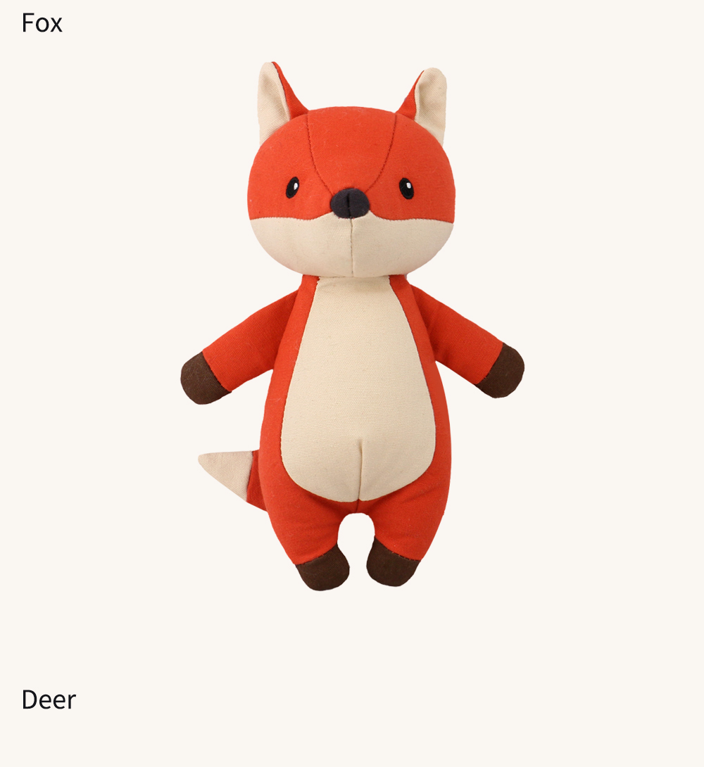 Fox, Deer, And Pig Plush Toys, Exquisitely Designed For Pet Companionship And Health Promotion (10)