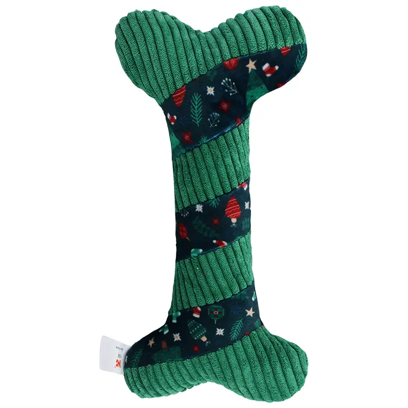 Christmas Collection of Ssqueaky Plush Toys Interlaced Red Bone ,Interlaced Brown Bone, Interlaced Green Bone,Bounded Red Bone, Plush White Bone (1 (3).jpg