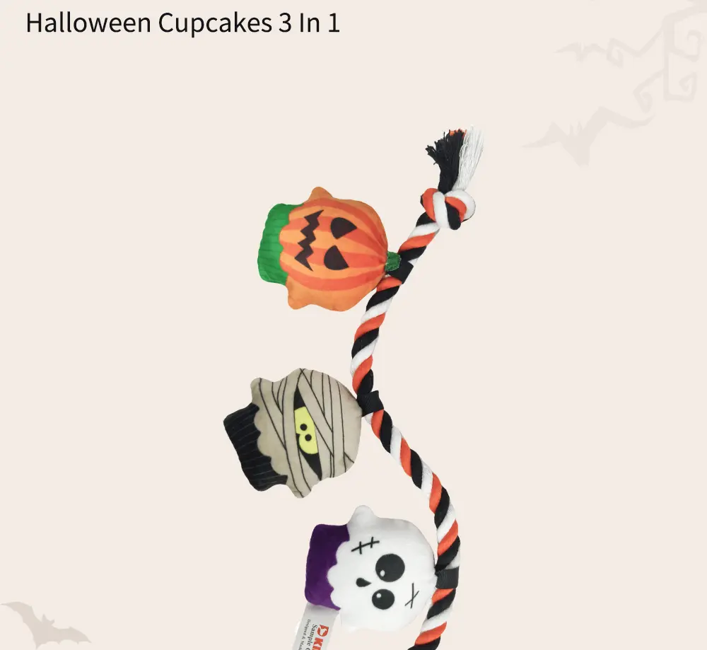 Halloween knoted plush dolls2