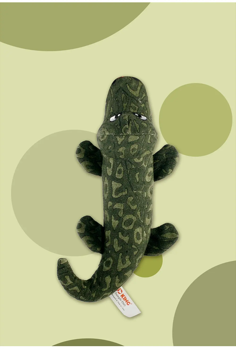 2025 New Product Classic Animal Shape Sturdy Dog Toy Collection Crocodile (10)