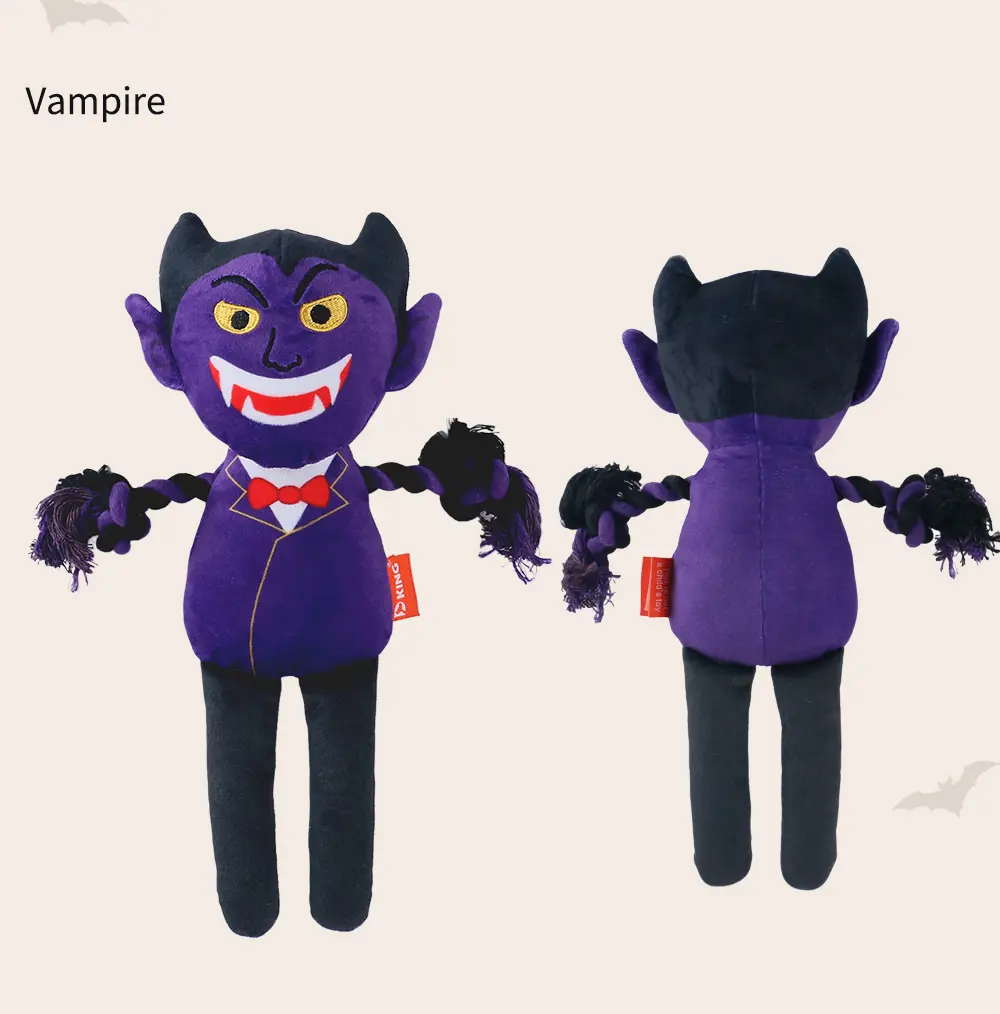 Halloween knoted plush dolls