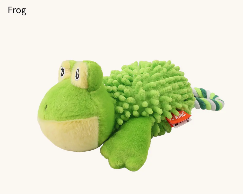 Pet Rope Toy Combines cute animals with rope, safe and comfortable