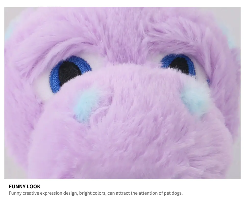 Plush Dragon-Shaped Pet Toys Are Adored By Pets, Featuring Soft Texture, Safe Materials, And Durable Construction For Endle (11)