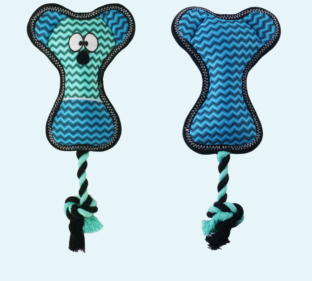 2025 Latest Design Rope-style Plush Pet Toy:Bear Bone,Monkey Bone,Kolar Bone,Fox Bone (15)