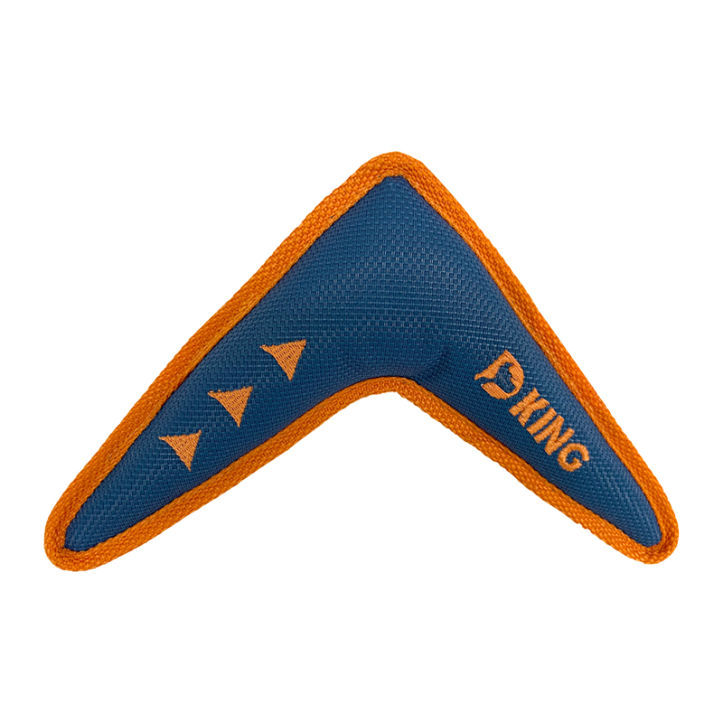 Angle-dart toy, great for dog play, safe to chew, easy to catch, bonds, exercises, joyful.