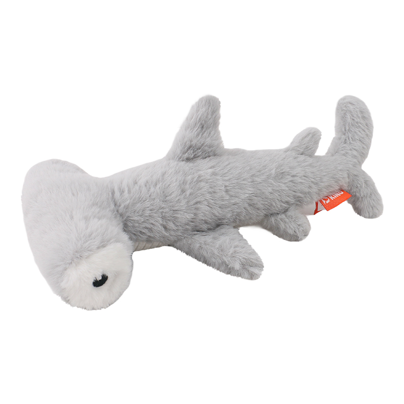 Cuddly Stuffed Shark Toy: Soft, Safe, Fun For Pets!