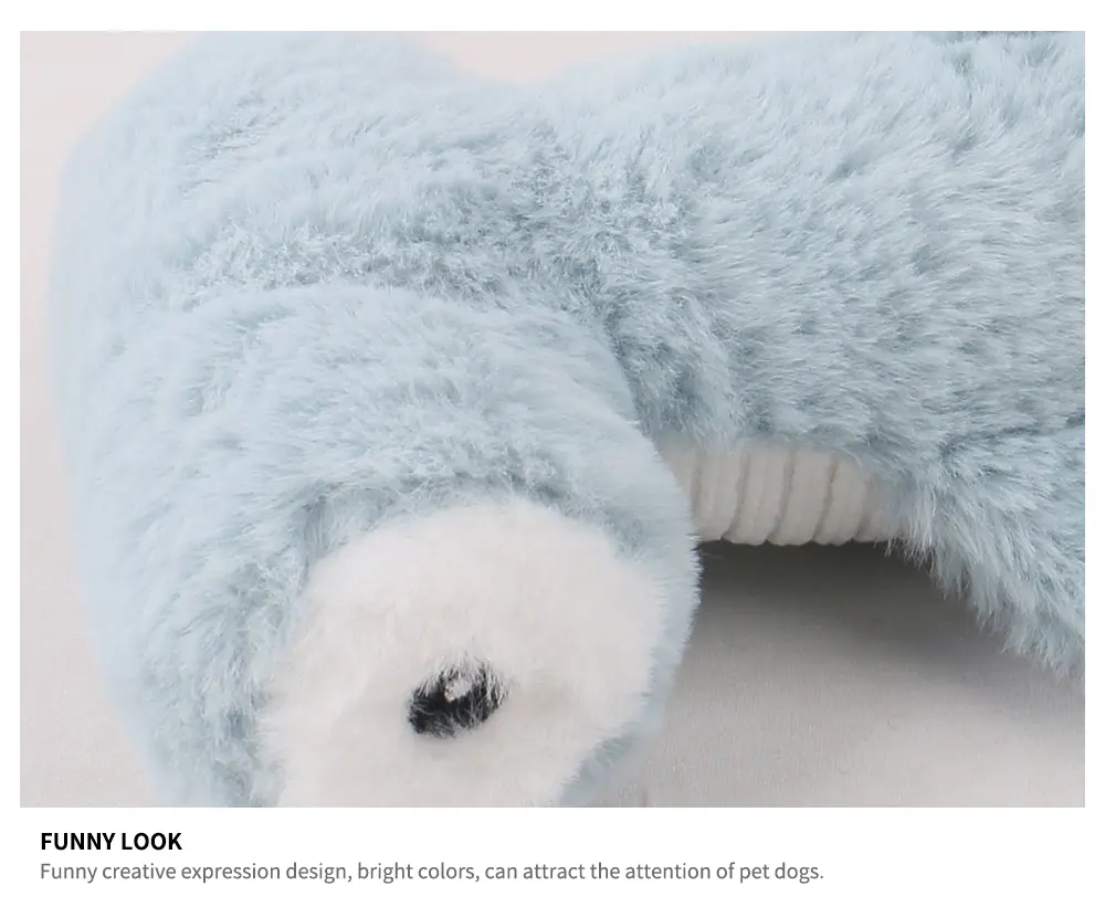 Cuddly Stuffed Shark Toy Soft, Safe, Fun For Pets! (19)