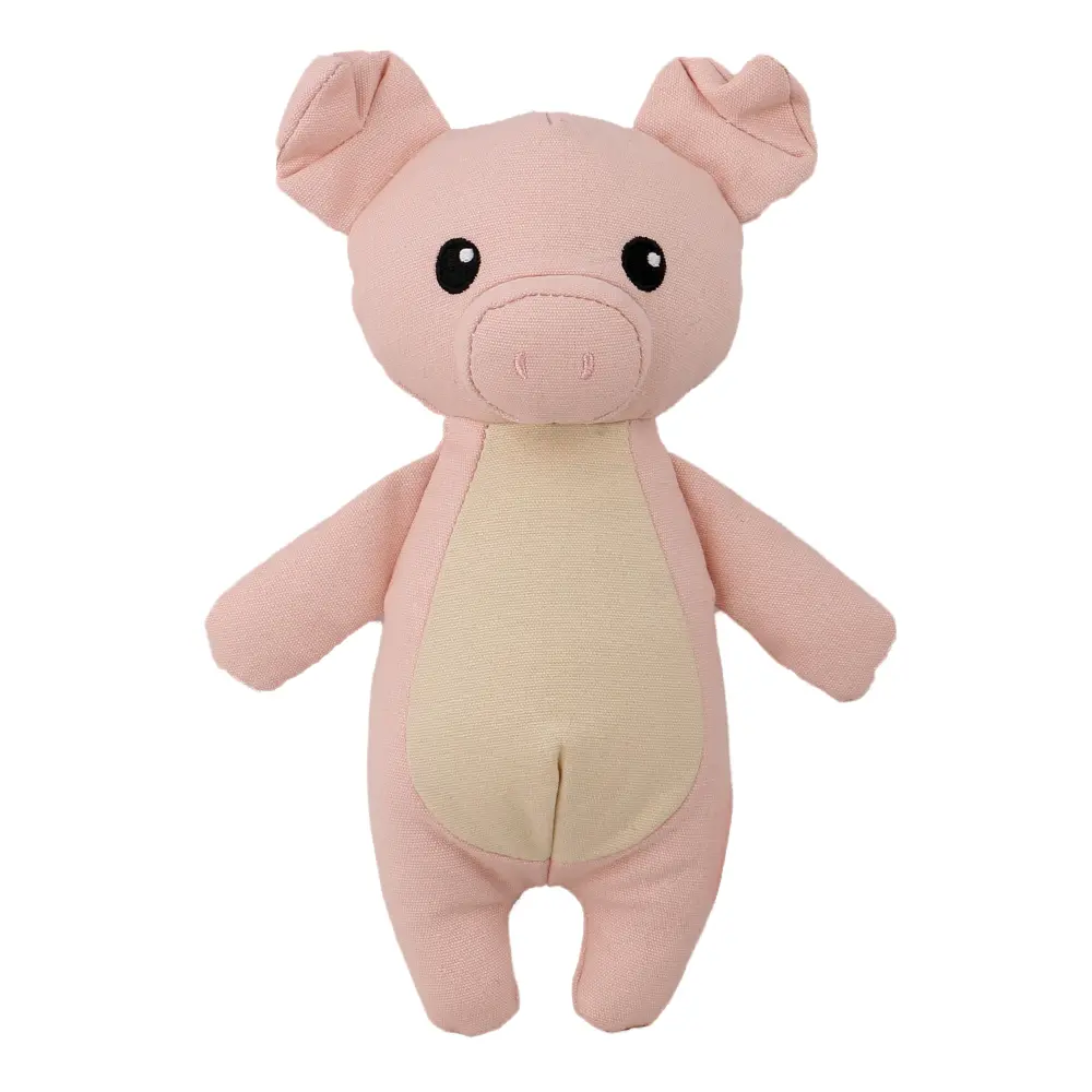 Cute Animal Series Plush Toys, Adorable Appearances, Safe Materials, Accompanying Growth：Pig，Fox，Bear